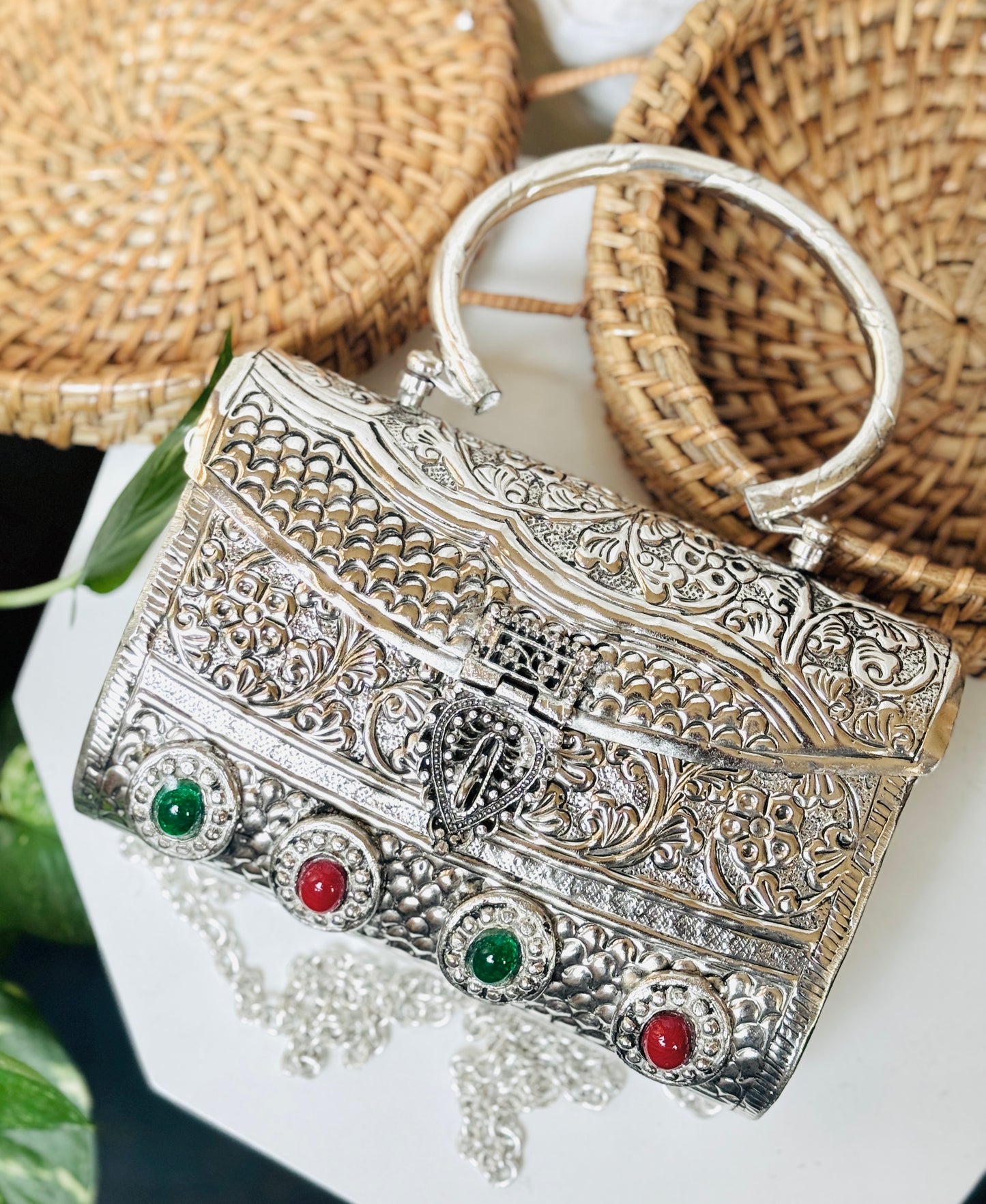 Chaandi bags | Silver purse