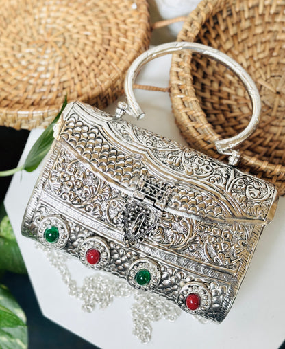 Chaandi bags | Silver purse