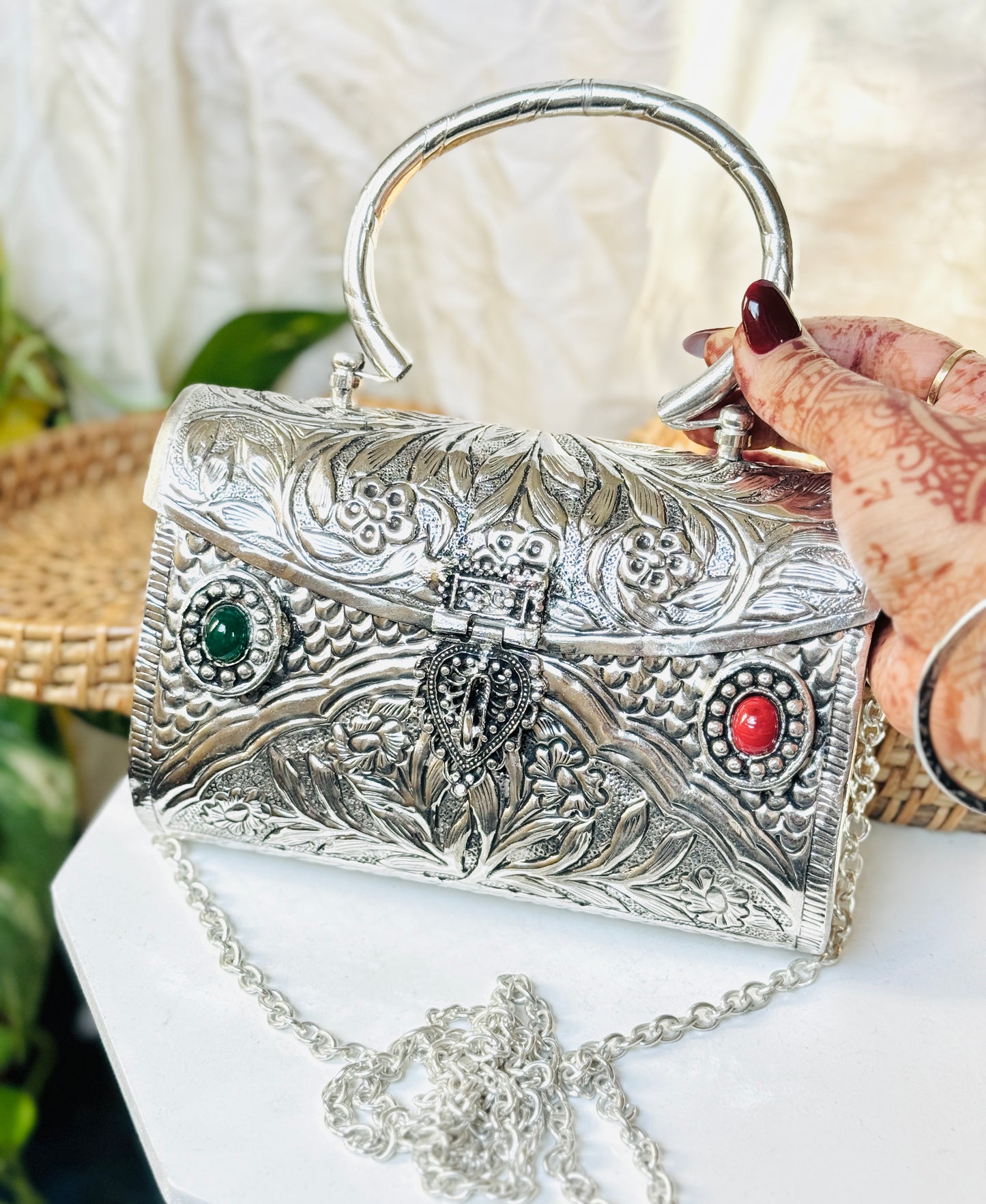 Chaandi bags | Silver purse