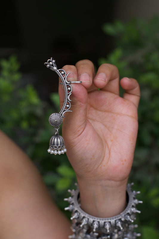 Peacock | Ear - cuff | Statement Earrings | Bugadi