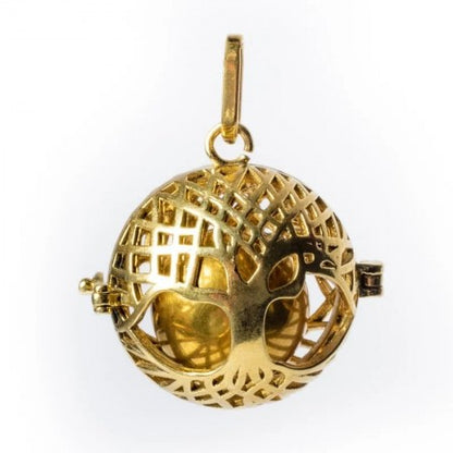 Harmony Ball locket | tree of life | Scent locket | perfume necklace | angel collar