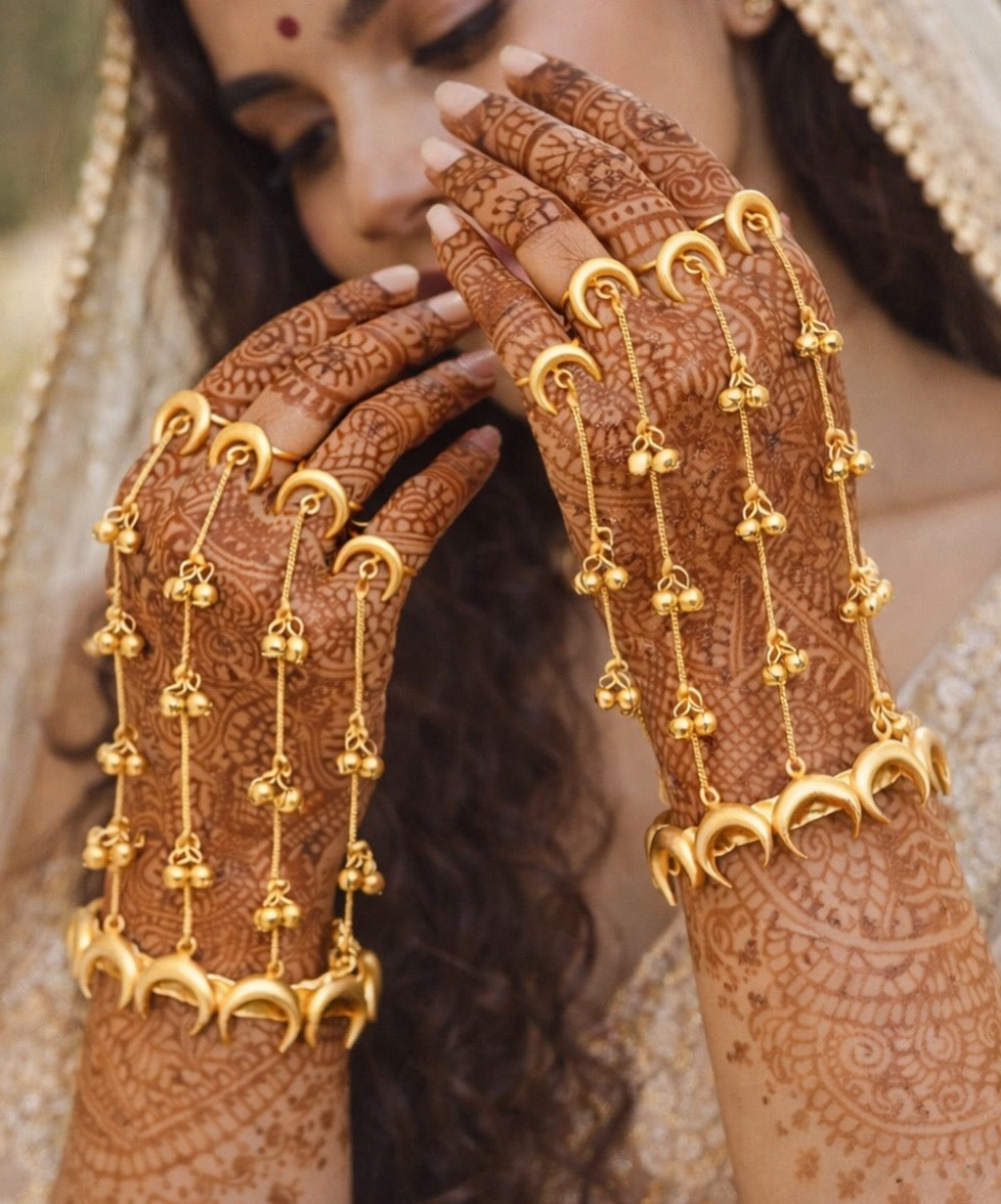 Chand Ghungroo Brass Hathphool