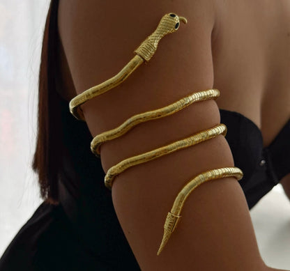 Flexible bendable Wrap Around Snake Necklace /  Snake Bracelet / waist belt