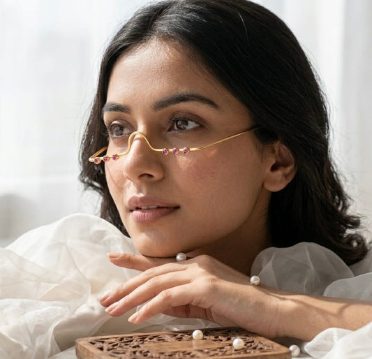 Desi Chasma | Facelets | eye jewelry  | face spectacles