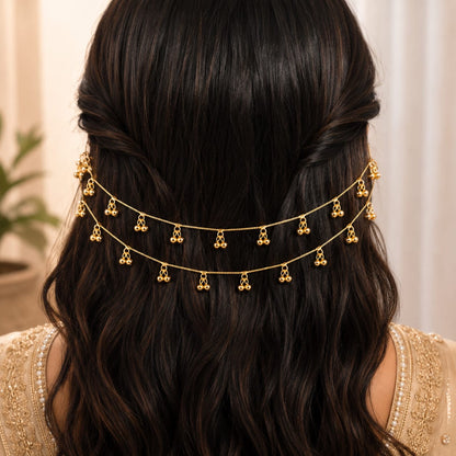 Sahara  | gold plated ear Chains | kaanchain