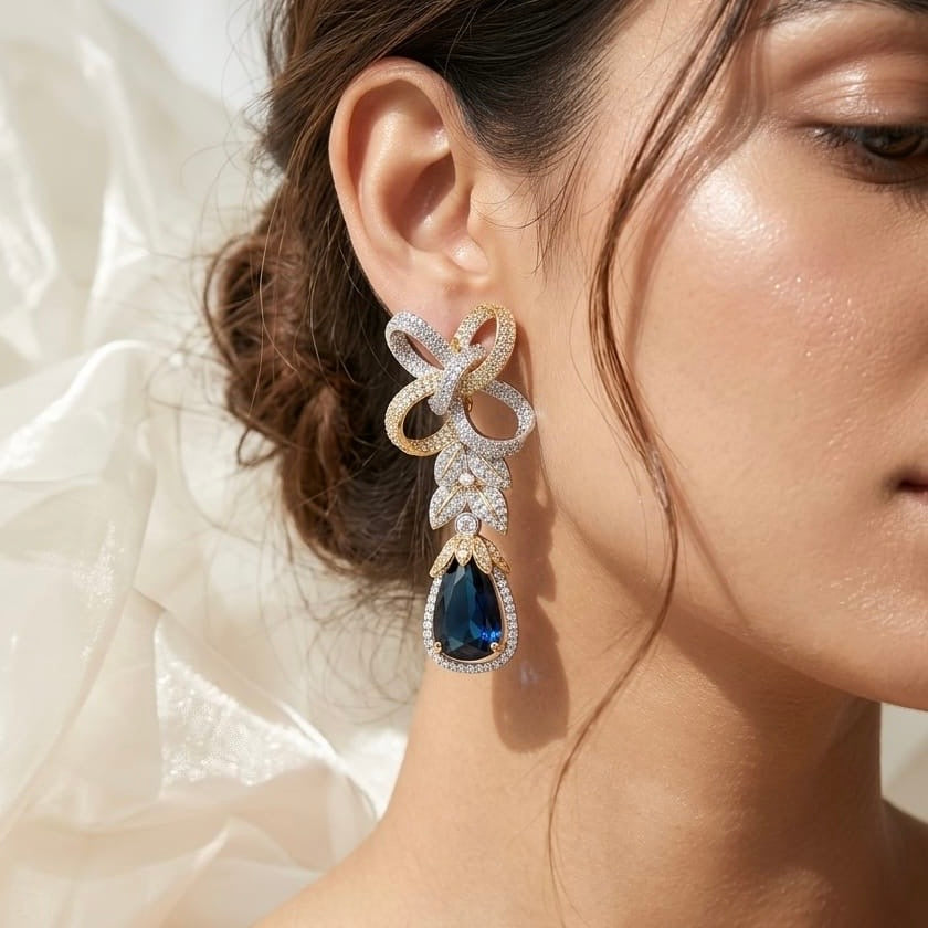 American Diamond earrings