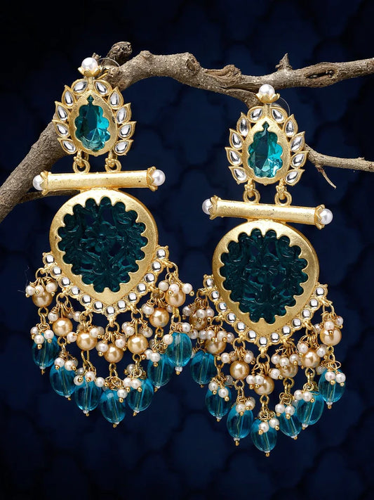 INAYAT Stone Earrings - Bloom - By Sushmita