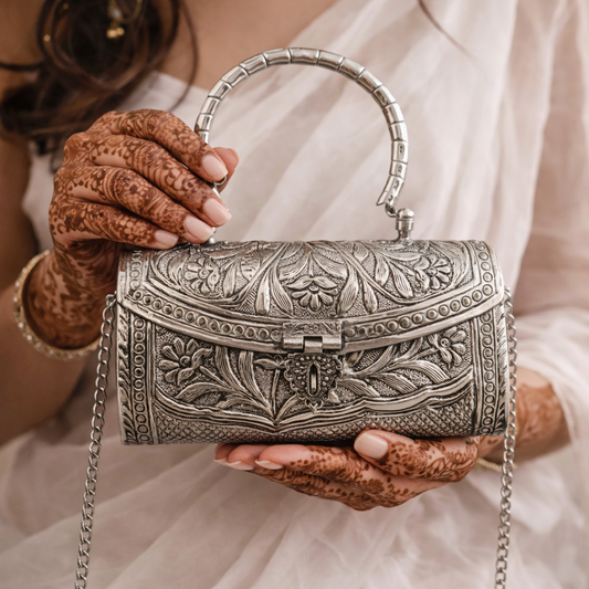 Chaandi bags | Silver purse