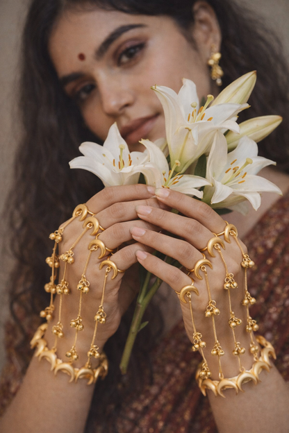 Chand Ghungroo Brass Hathphool