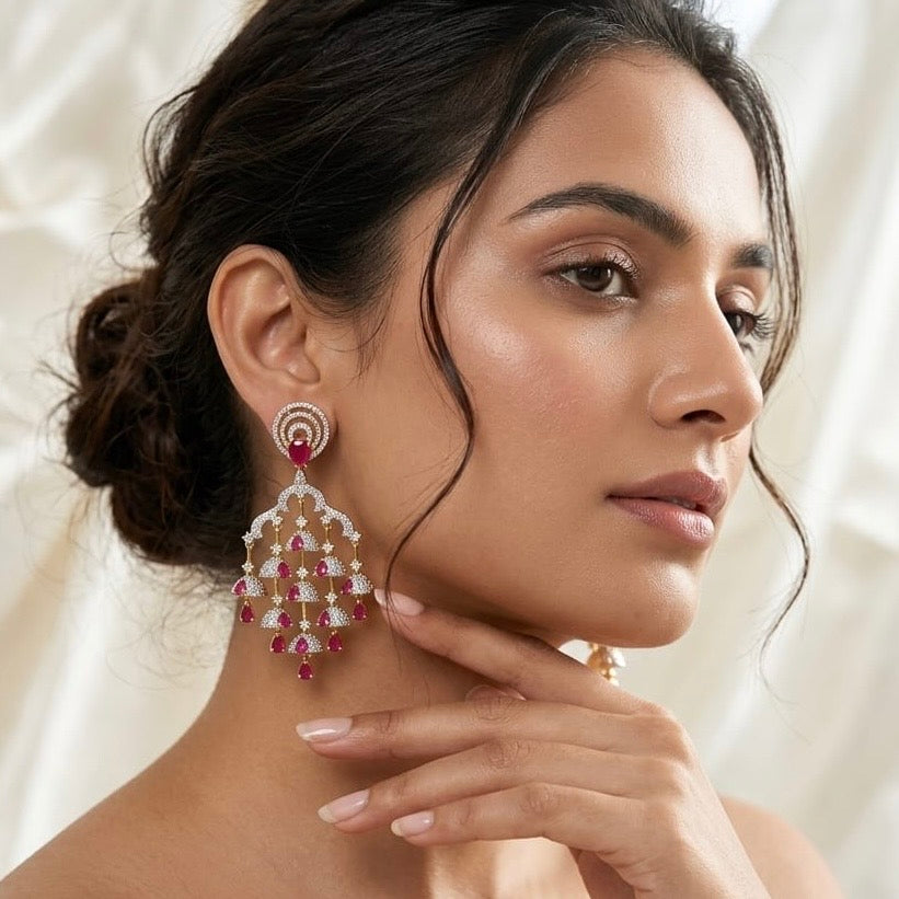 American Diamond earrings