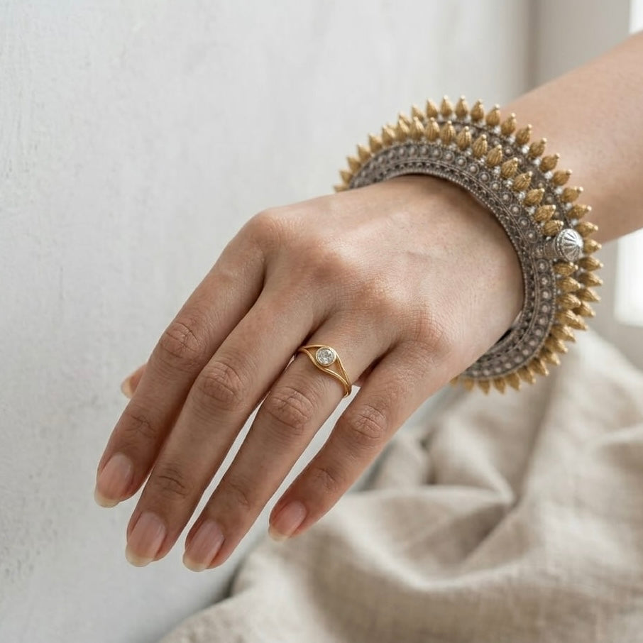 Devi | Statement Kada Bracelet | Timeless bracelet