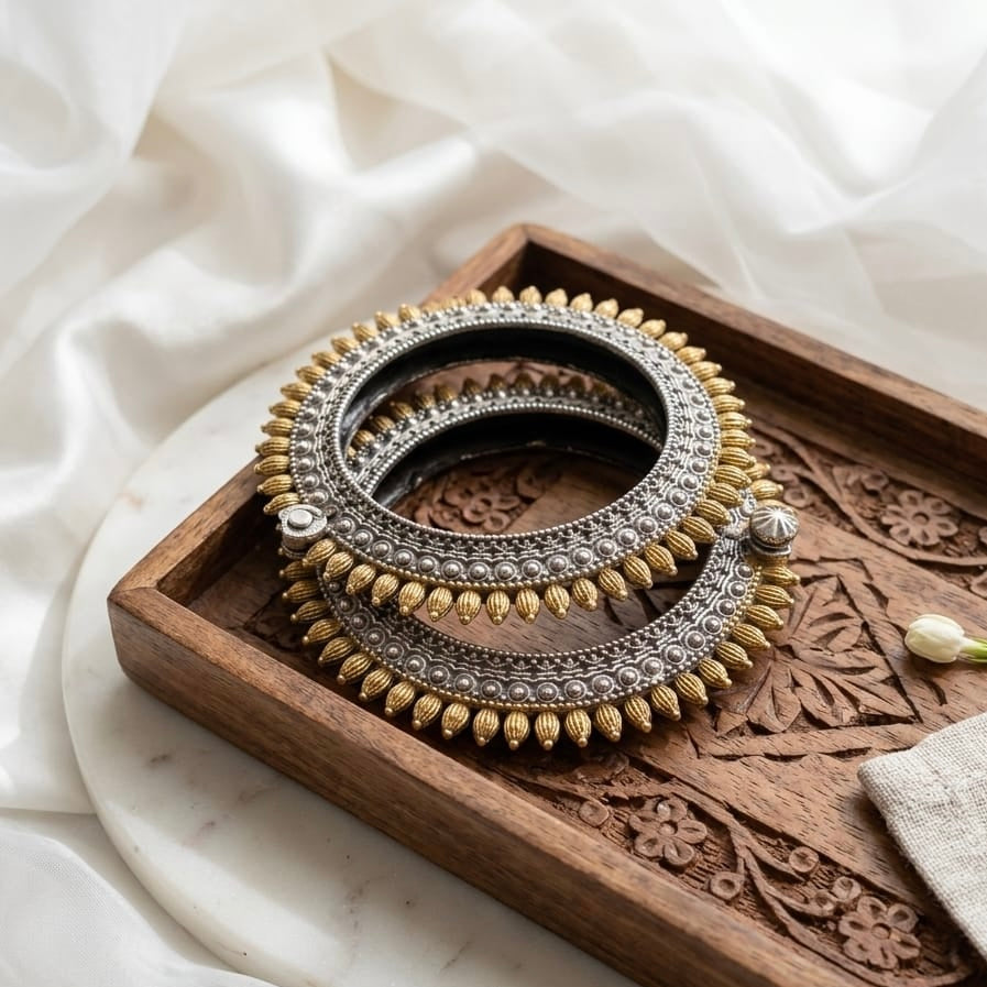 Devi | Statement Kada Bracelet | Timeless bracelet