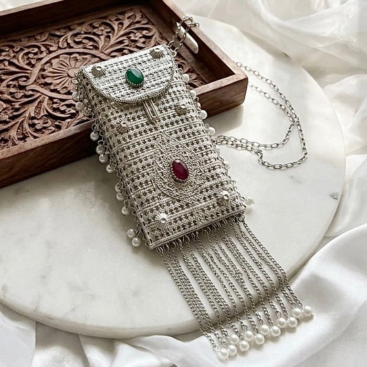 Chaandi bags | Silver purse