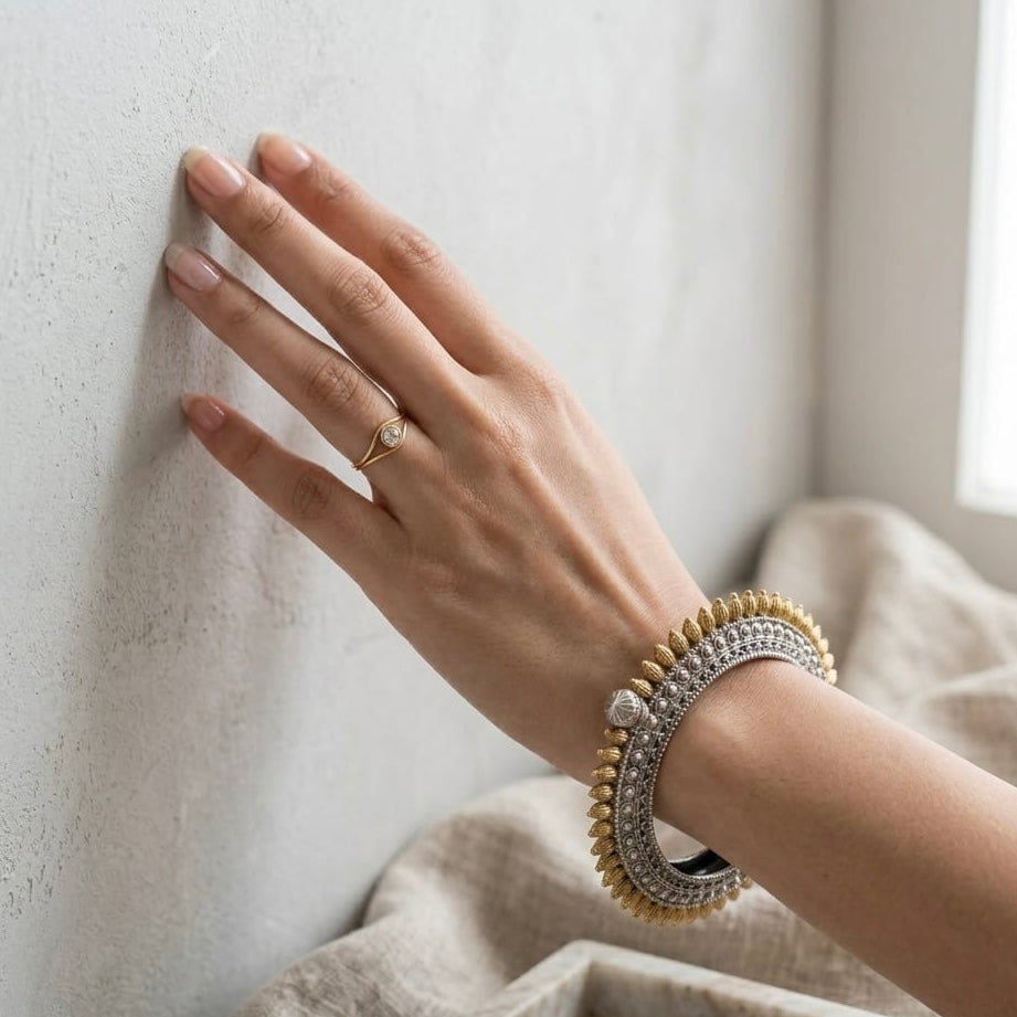 Devi | Statement Kada Bracelet | Timeless bracelet
