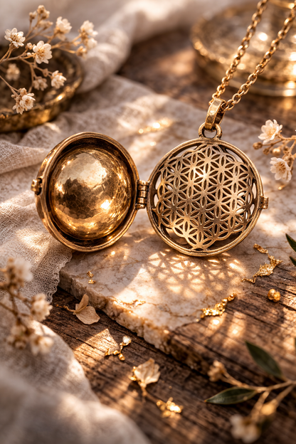 Harmony Ball locket  | Scent locket | perfume necklace | Angel caller