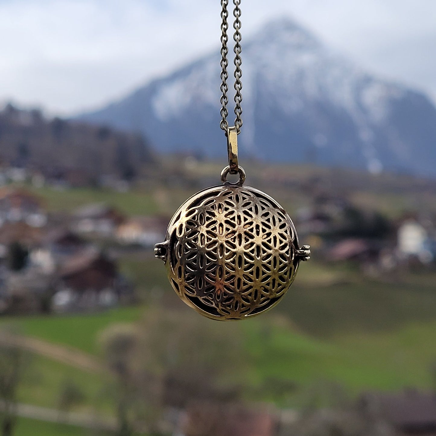 Harmony Ball locket  | Scent locket | perfume necklace | Angel caller