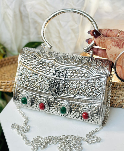 Chaandi bags | Silver purse