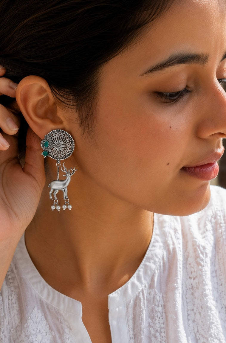 Chanchal Mrig drop Earrings