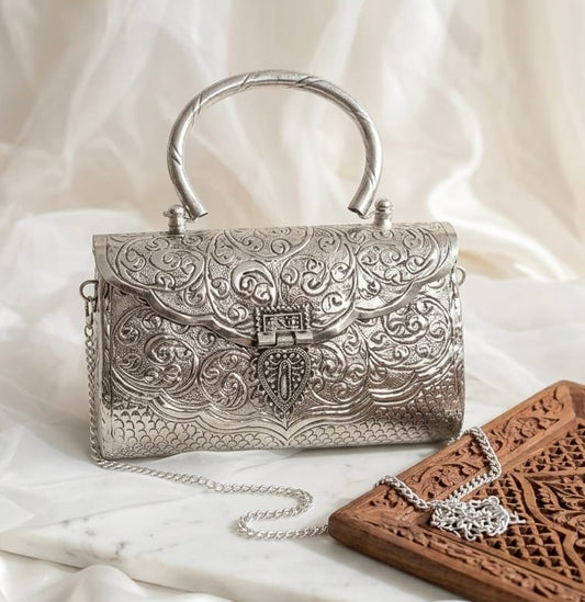 Chaandi bags | Silver purse