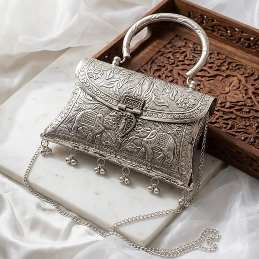 Chaandi bags | Silver purse