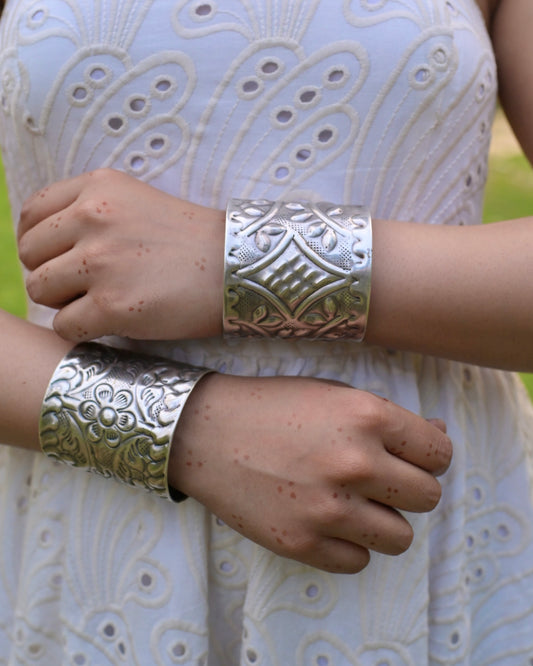 Antique Statement Kada Bracelet - Hand cuff | Timeless bracelet