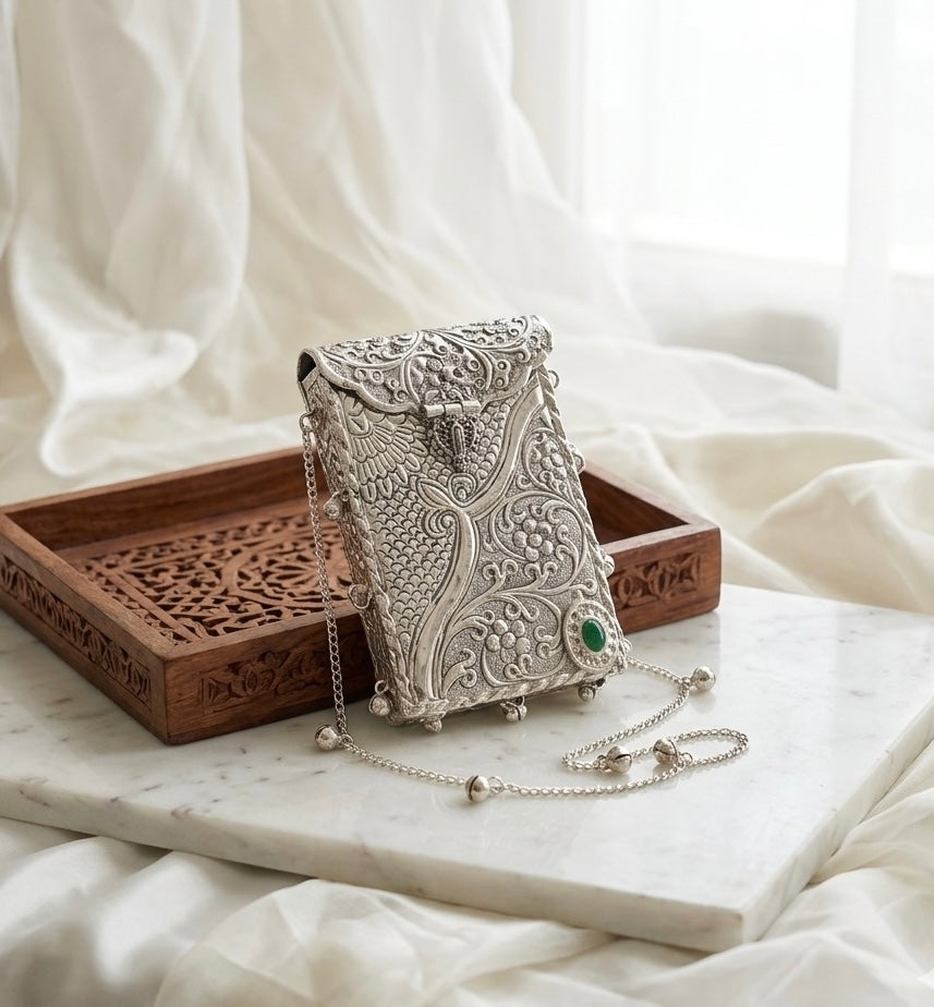 Chaandi bags | Silver purse