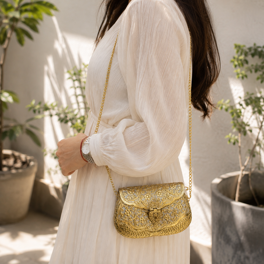 Chaandi bags | Silver purse