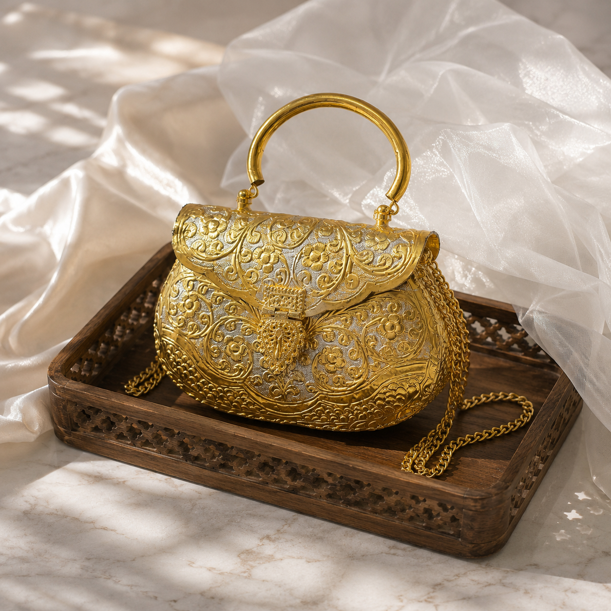 Chaandi bags | Silver purse