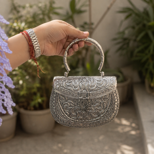 Chaandi bags | Silver purse