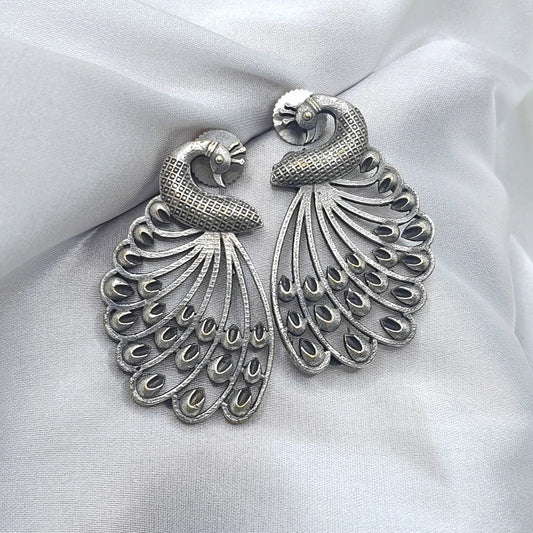 Arzoo Peacock Stud Earrings