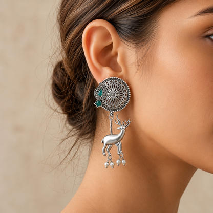 Chanchal Mrig drop Earrings