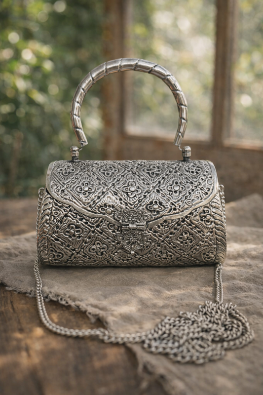 Chaandi bags | Silver purse