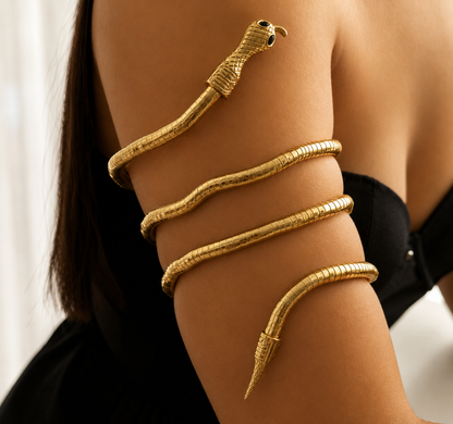 Flexible bendable Wrap Around Snake Necklace /  Snake Bracelet / waist belt