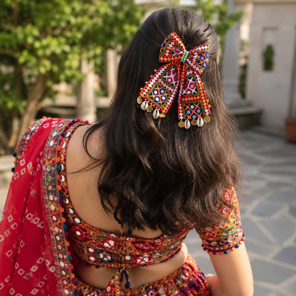 Navratri Bows | hair accessories