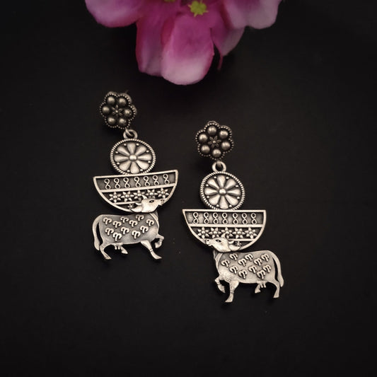 Nandi Earrings - Bloom - By Sushmita