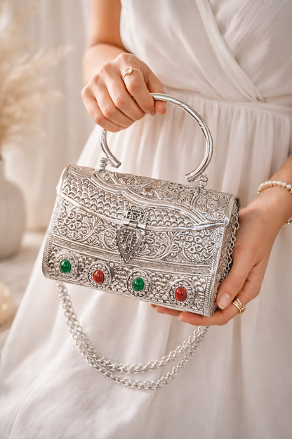 Chaandi bags | Silver purse
