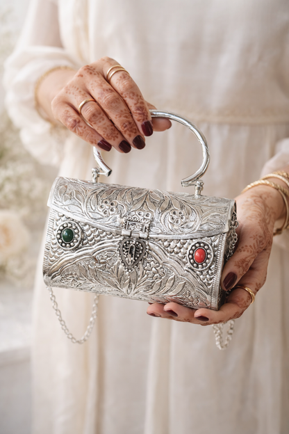 Chaandi bags | Silver purse