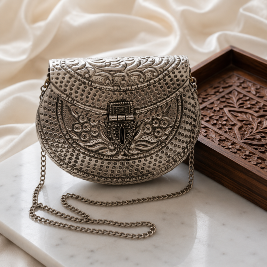 Chaandi bags | Silver purse