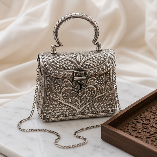 Chaandi bags | Silver purse