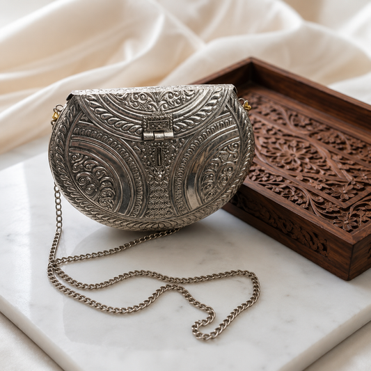 Chaandi bags | Silver purse
