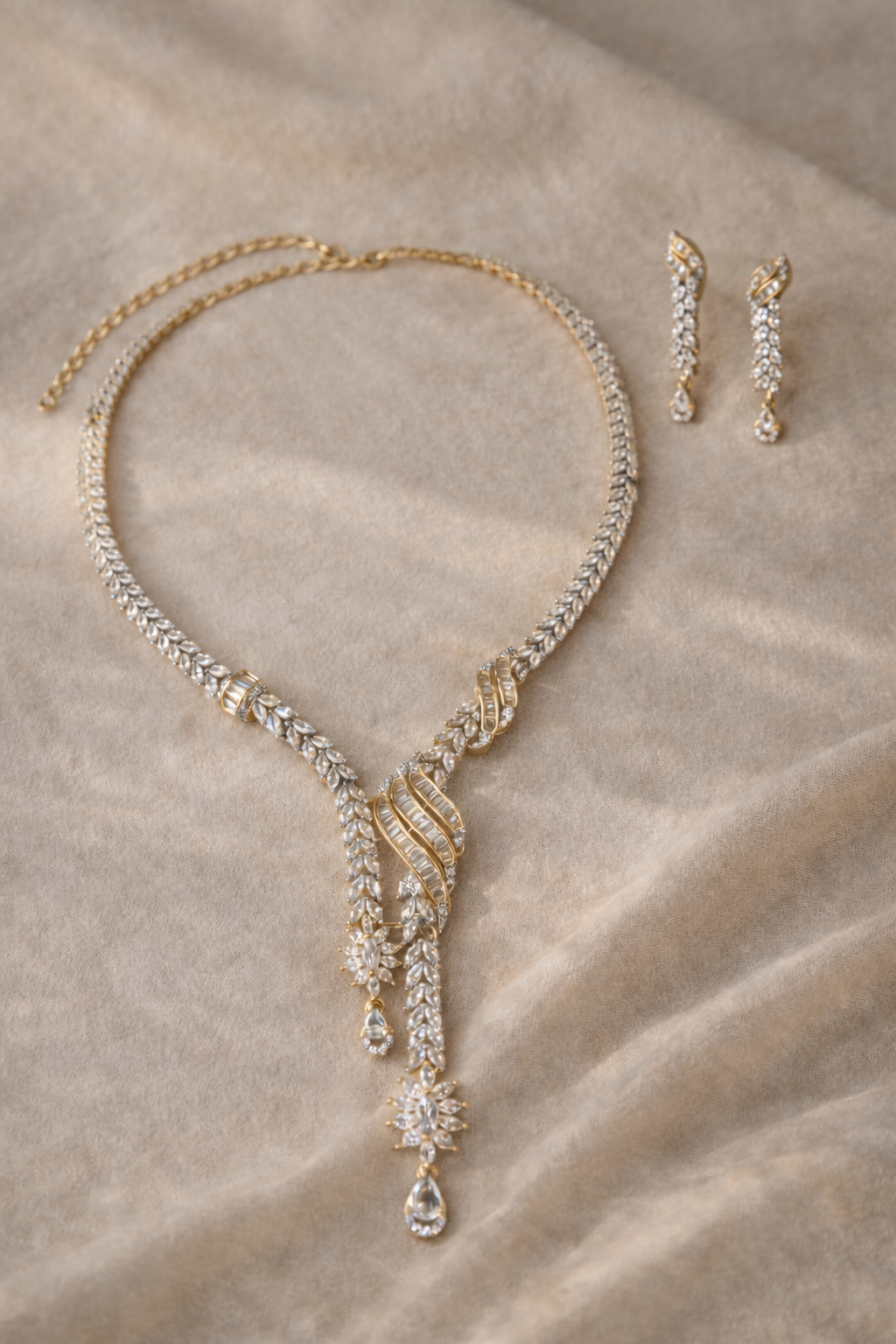 American diamond Necklace set