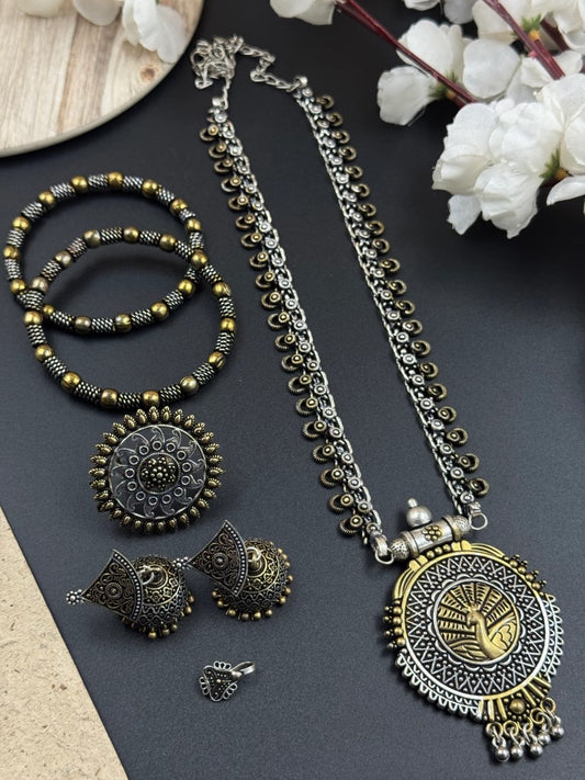 SHAHSHA 5-PIECE DUAL TONE GIFT SET