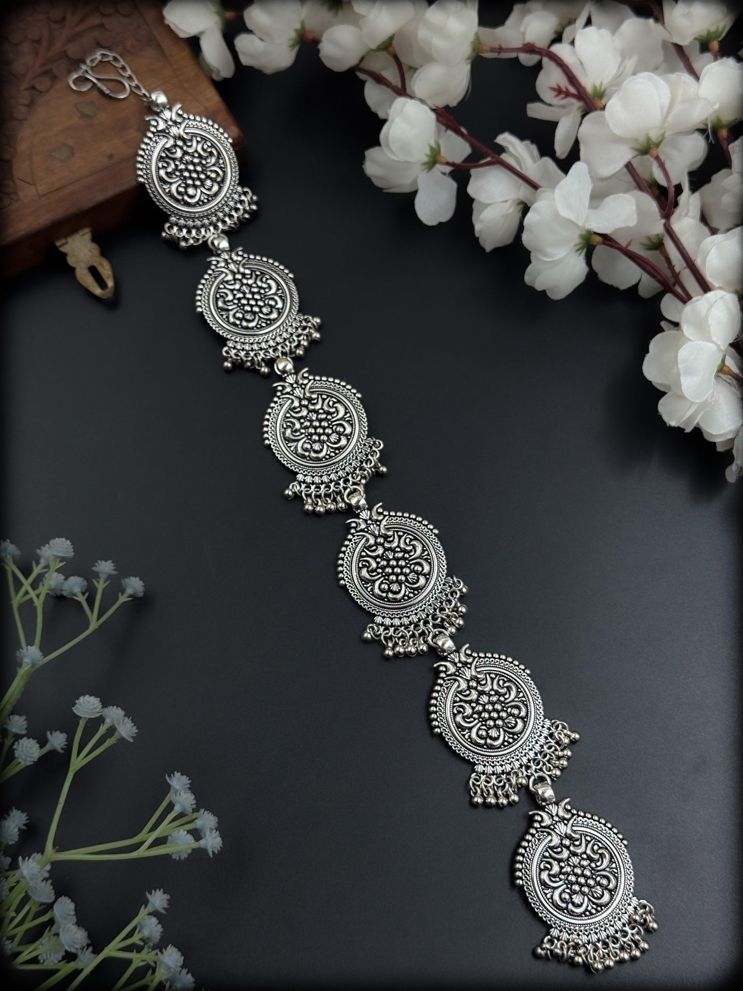 Silver Hair Chain - Choti Phool