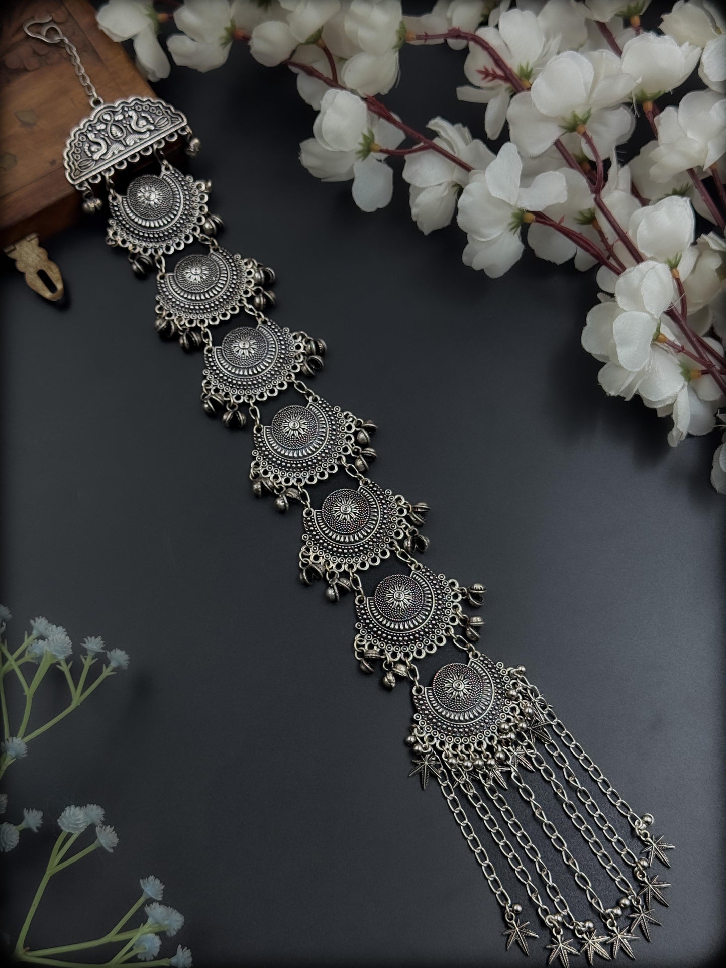 Silver Hair Chain - Choti Phool