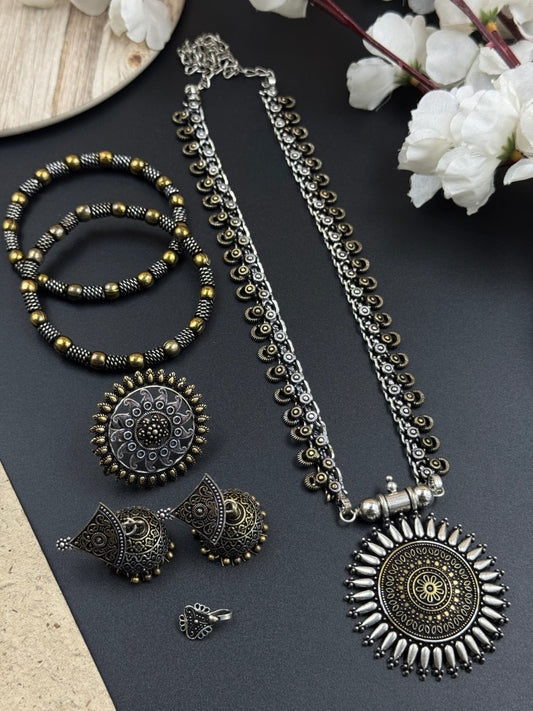 SHAHSHA 5-PIECE DUAL TONE GIFT SET