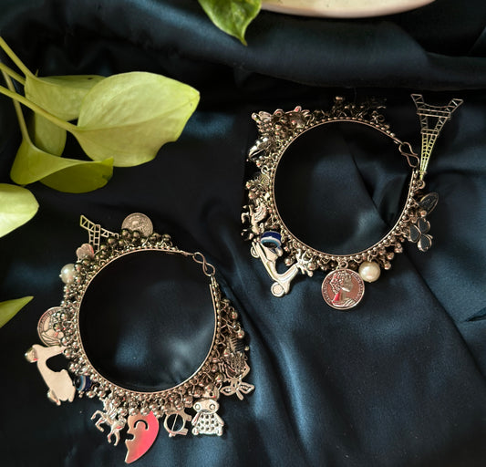 Evil eye 🧿 Charm Bracelet - Bloom - By Sushmita