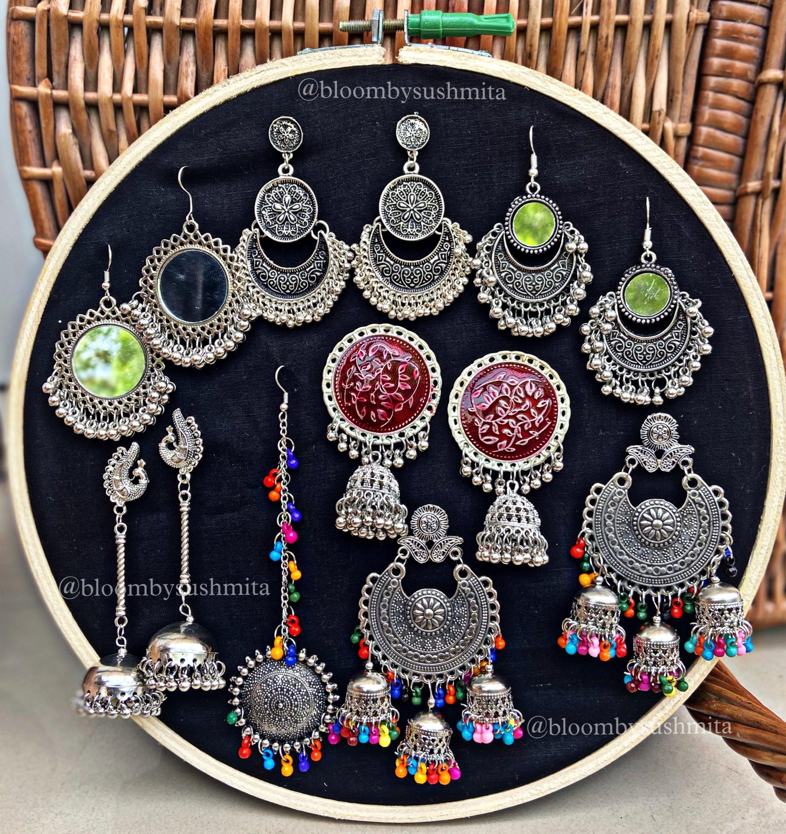 Afghani earrings store