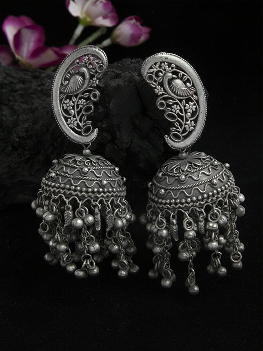 Handcrafted Chandelier Jhumka - Bloom - By Sushmita